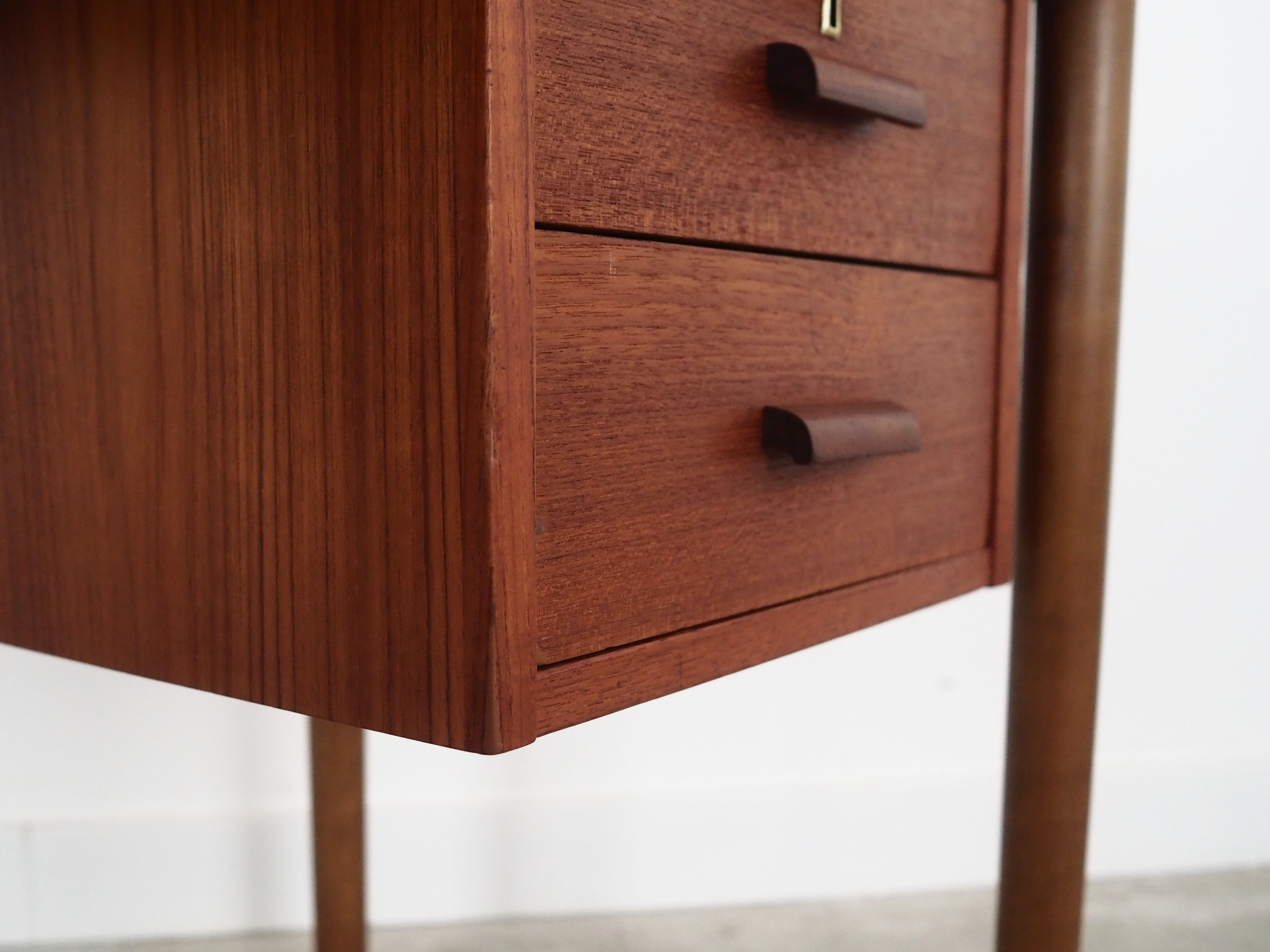 Teak desk, Danish design, 1970s, made in Denmark