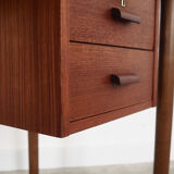 Teak desk, Danish design, 1970s, made in Denmark