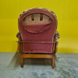 French Art Deco Lounge Armchair Circa 1920.