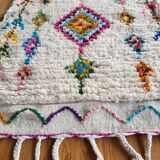 Azilal corridor rug in wool 292 cm x 82