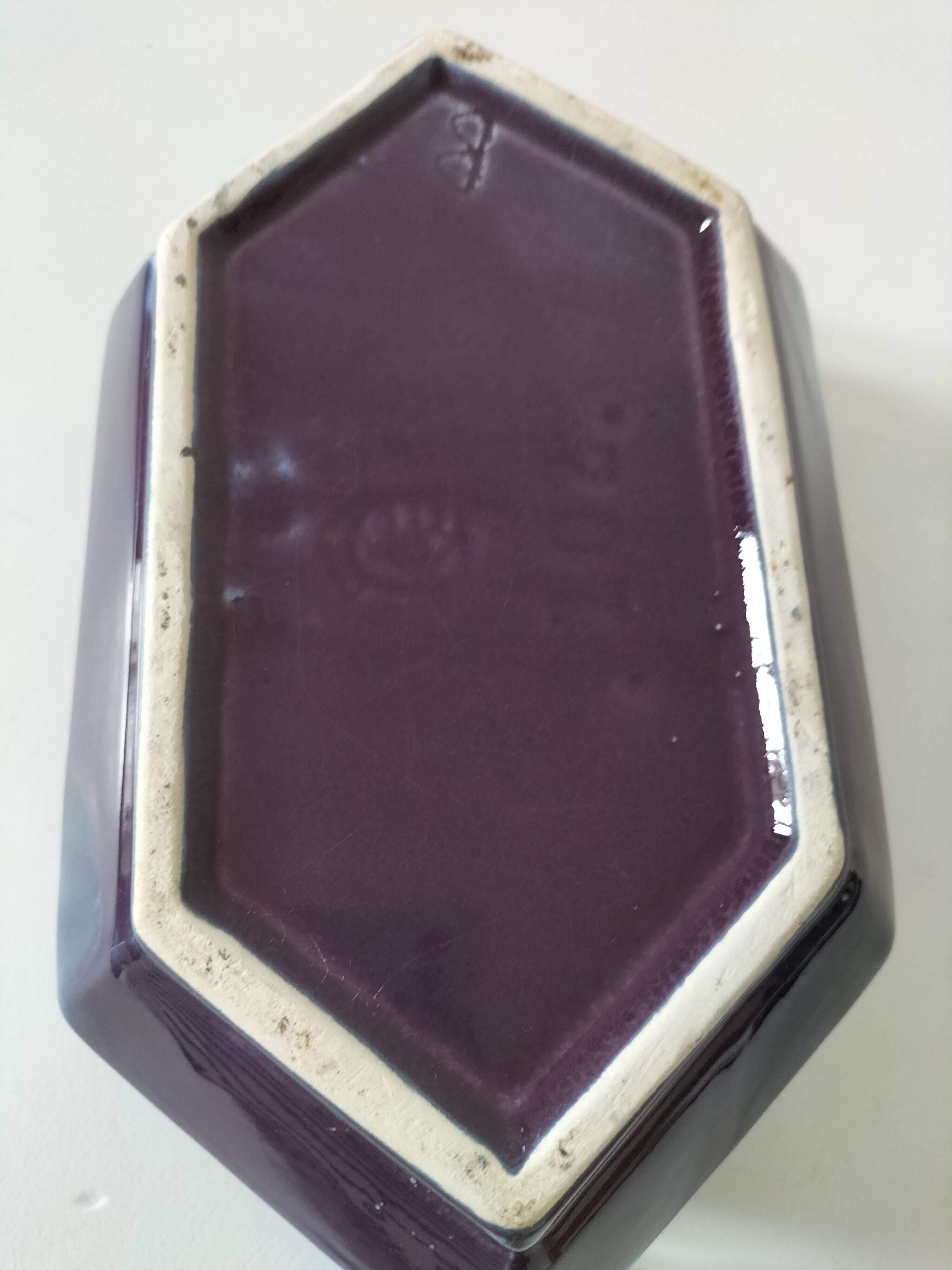 Vintage planter Manufacture Le Bruyn 40s-50s