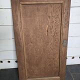 Ancienne porte en bois sculpté en chêne