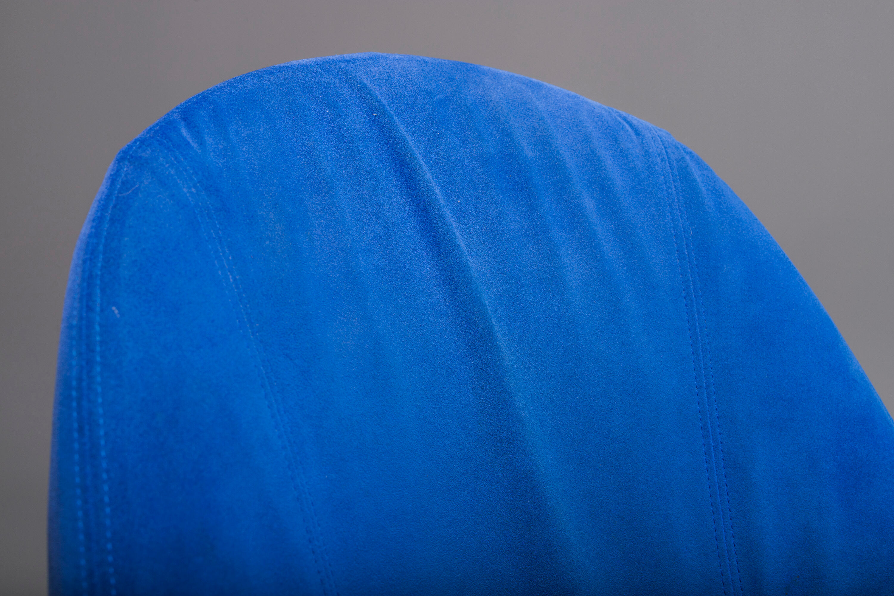 Italian alcantara project Armchairs by Umberto Asnago for Giorgetti/Progetti, 1980s