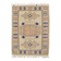 Unique Vintage Neutral Small Rug sku 2380