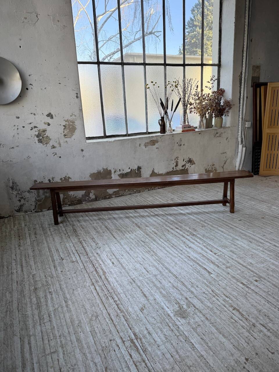 Oak farm bench 250cm