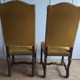 Pair of Louis XIII chairs