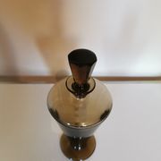 Crafe vintage ronde verre fumé
