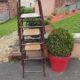 4 vintage stackable workshop stools from Mullca.