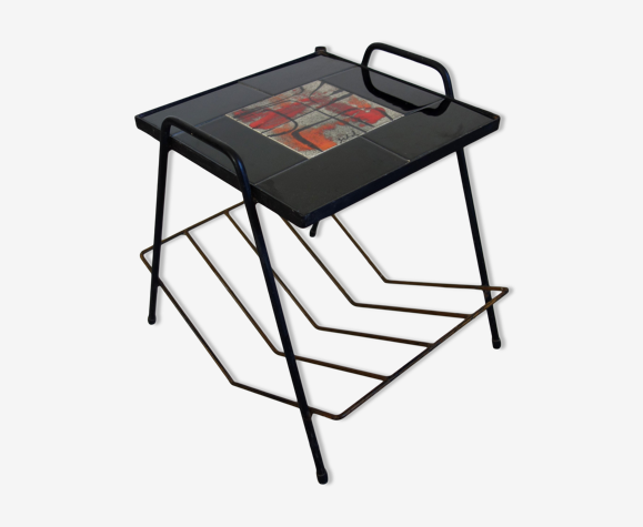 Desserte porte revues vintage