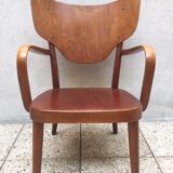 Fritz Hansens beech armchair