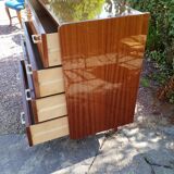 Commode en  placage