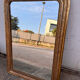 Miroir doré Louis Philippe