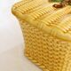 Boite barbotine Panier de noisettes Gien 1960'