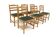Set de 6 chaises scandinave en chêne, Suède, 1960