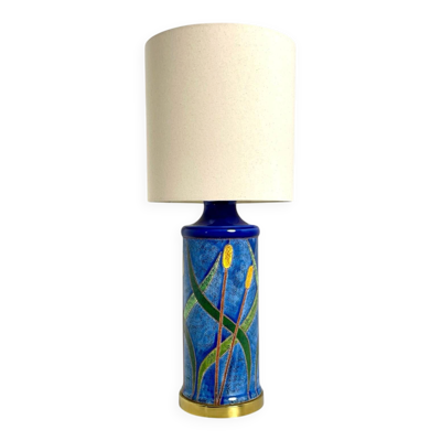 Lampe en céramique vers 1980