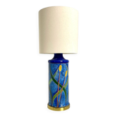 Lampe en céramique vers 1980