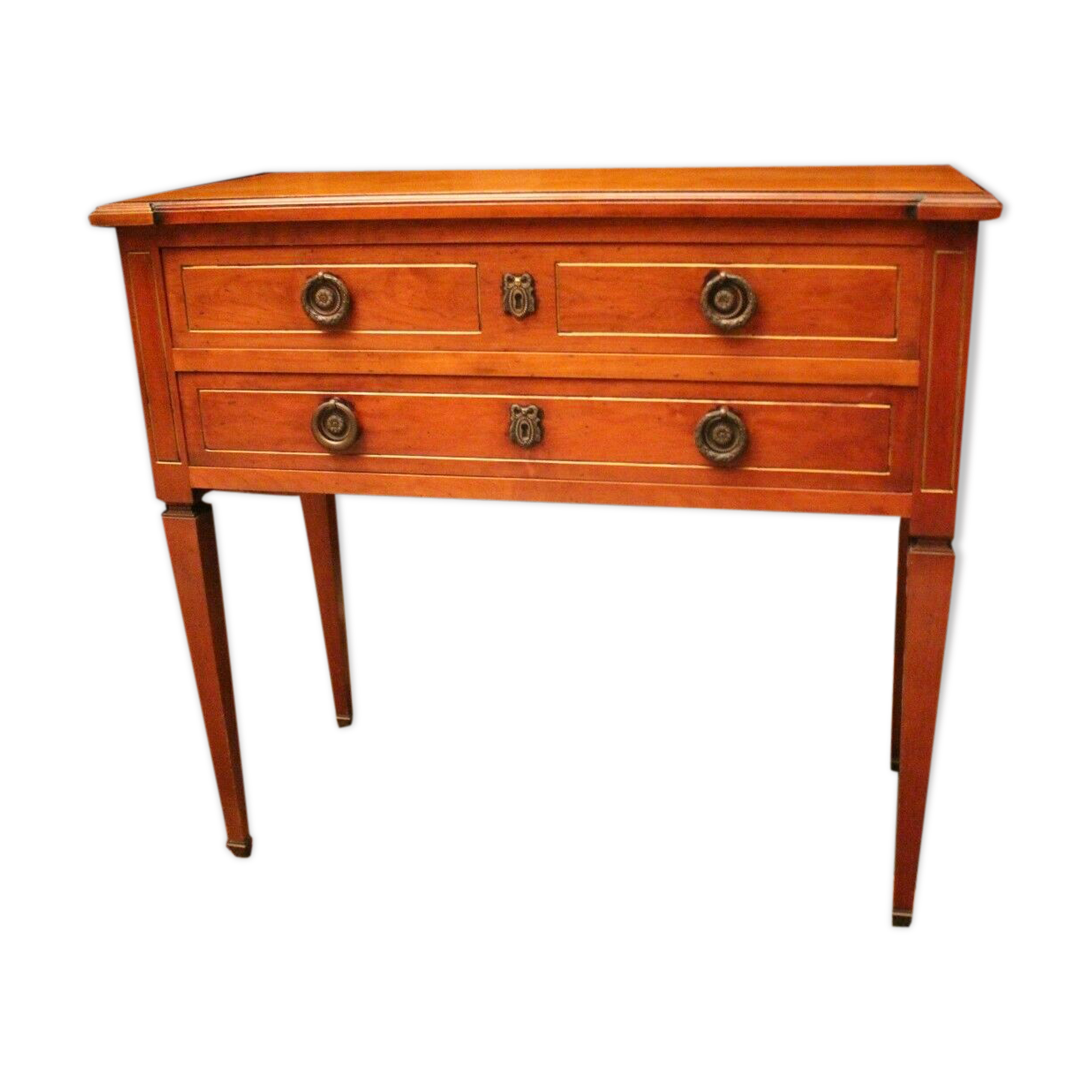 Commodus jumper that can form console in solid cherry louis style Louis XVI
