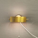 Small wall lamp made of brass, Danish design, estimated from the 1930