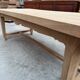 Grande table en orme milieu XXème