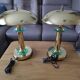 Paire de lampes champignon modèle Cima Lighting Industrial 1970