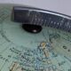 Globe vintage 1960 terrestre lampe Süd-west verlag Munchen  - 34 cm