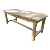 Renovated solid oak farmhouse table