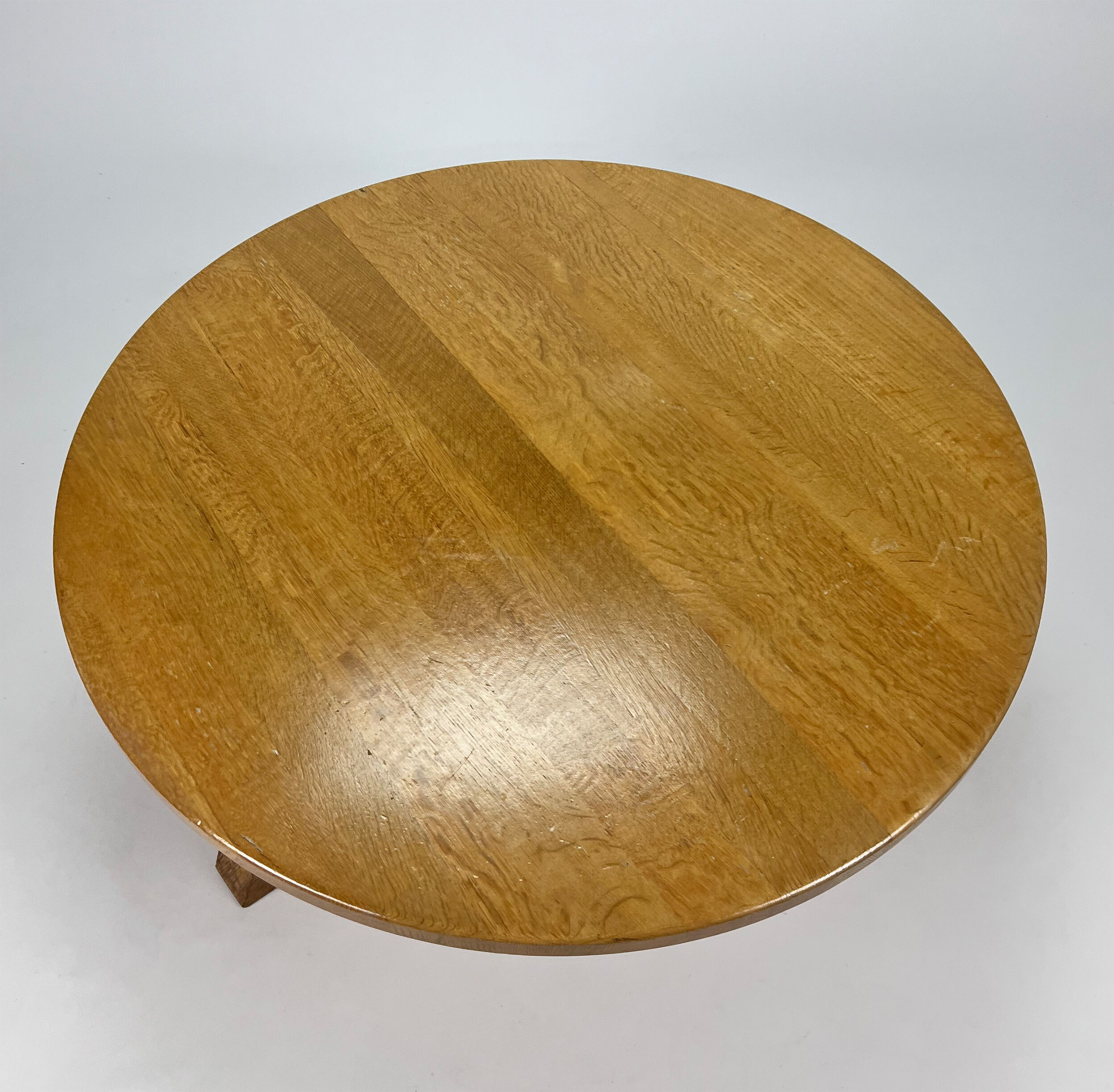 Mid century modernist oak coffee table, 1960s