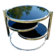 Chrome nesting coffee table