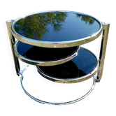 Chrome nesting coffee table