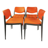 Space age chair set, Kush & Co., designed by. Prof. Hans Ell. The 70s