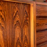 Wilhelm Renz. Enfilade in rosewood and laminate. Circa 1960-70.