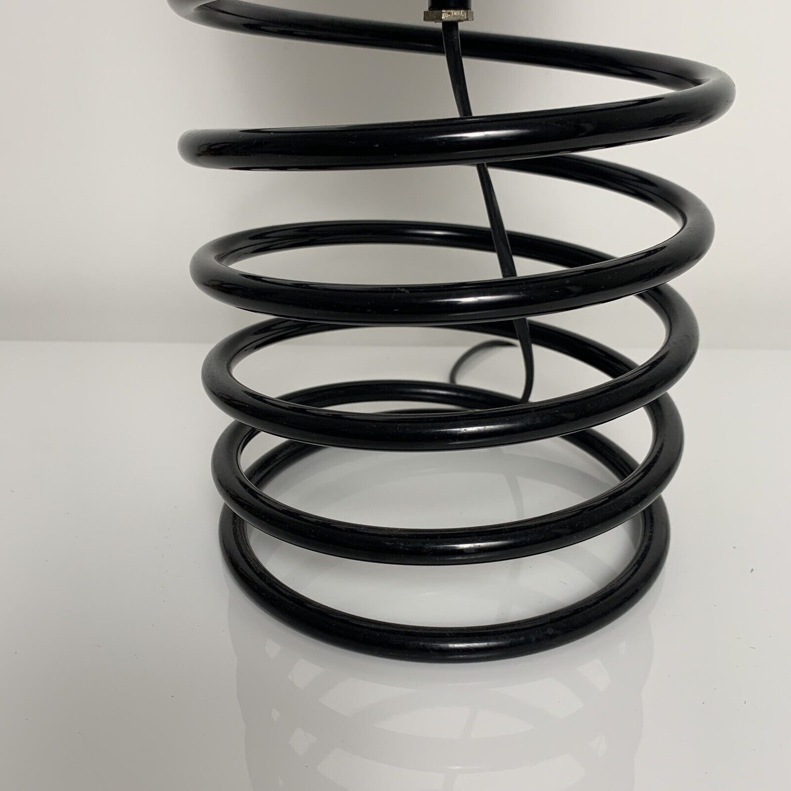 Vintage spring lamp black style Ingo Maurer Grand Modele