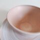 Lot de 8 tasses en grès rose