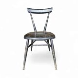 L.Ercolani / early / Ercol Black Stacking Chair / 1950s