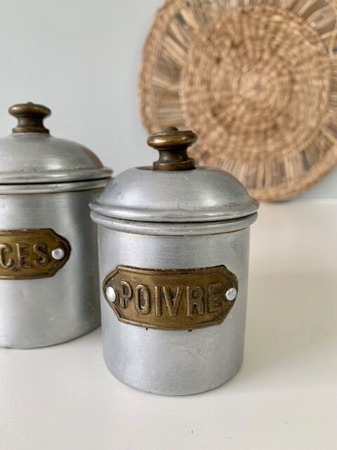 2 pots aluminium