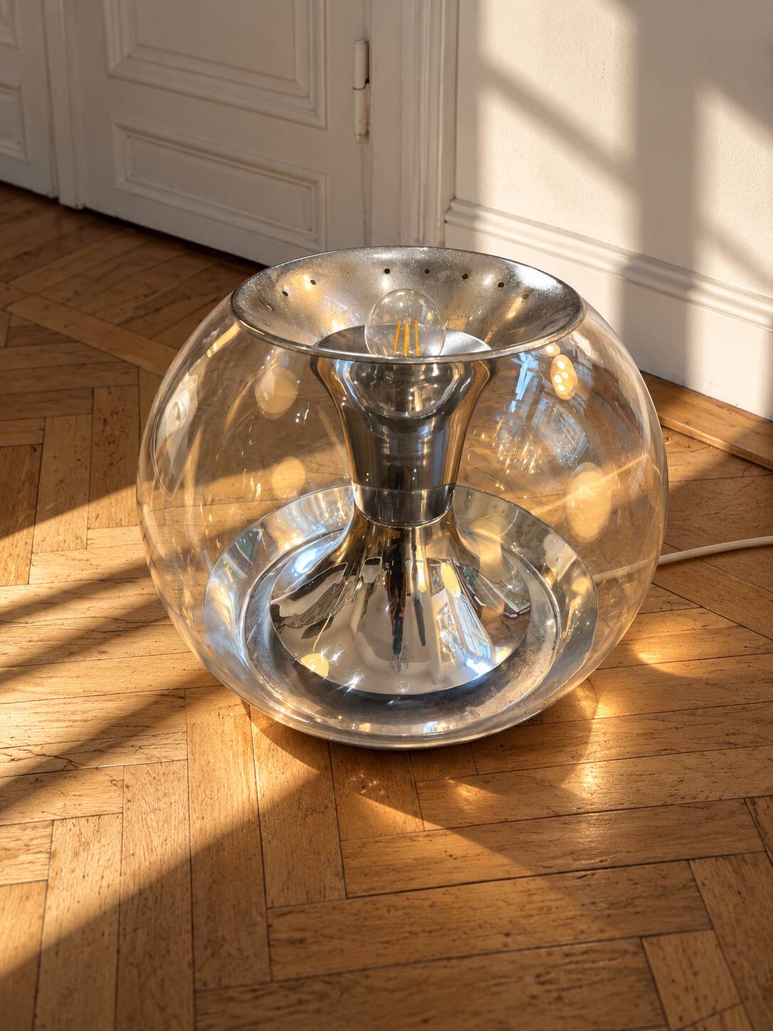 Lamp light, model t417 - italy - 1970s
