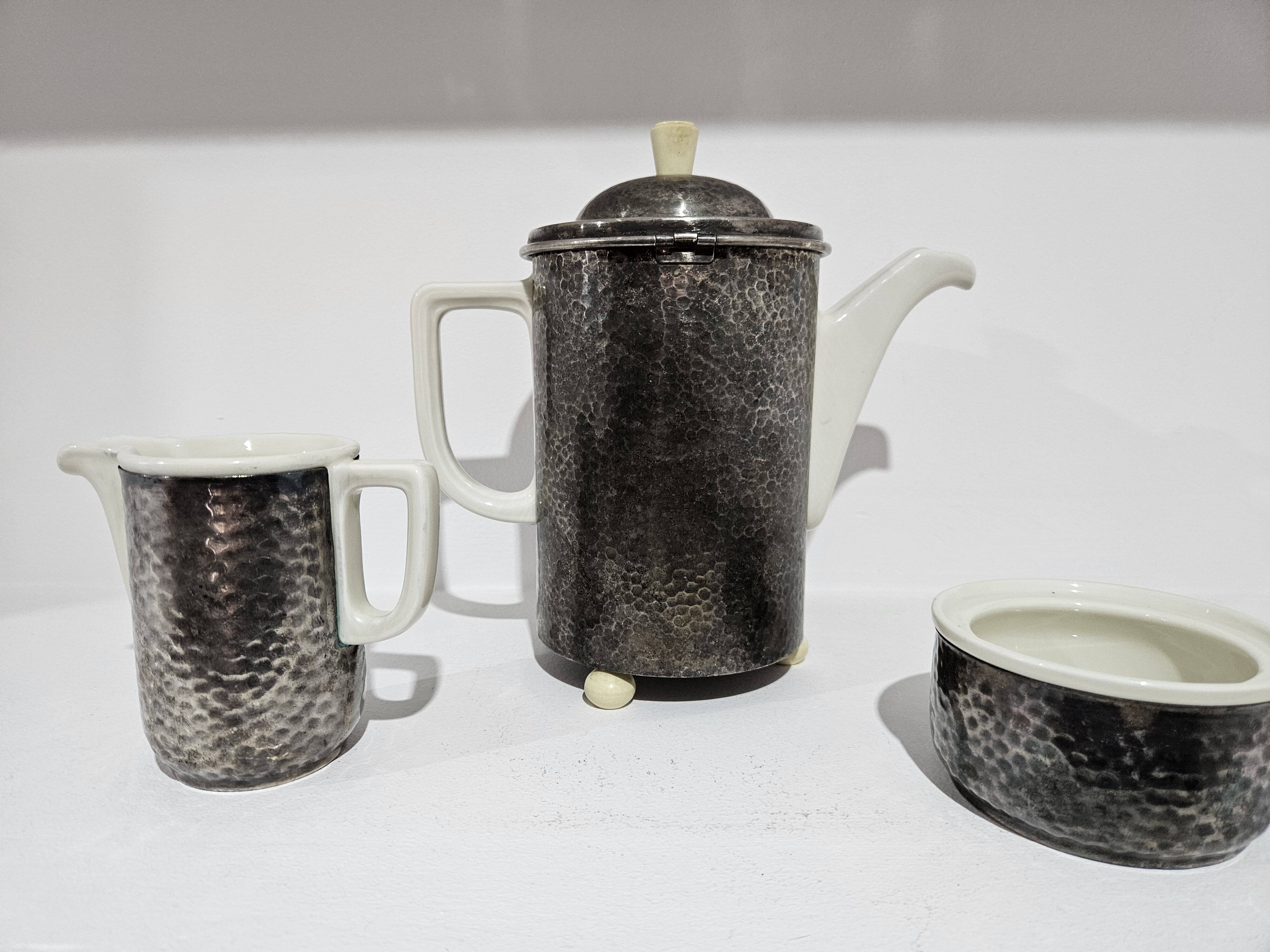 Elegant WMF Art Deco table center, 1950s