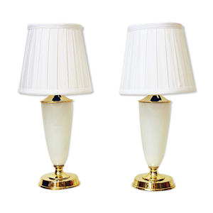 Paire de lampes de table
