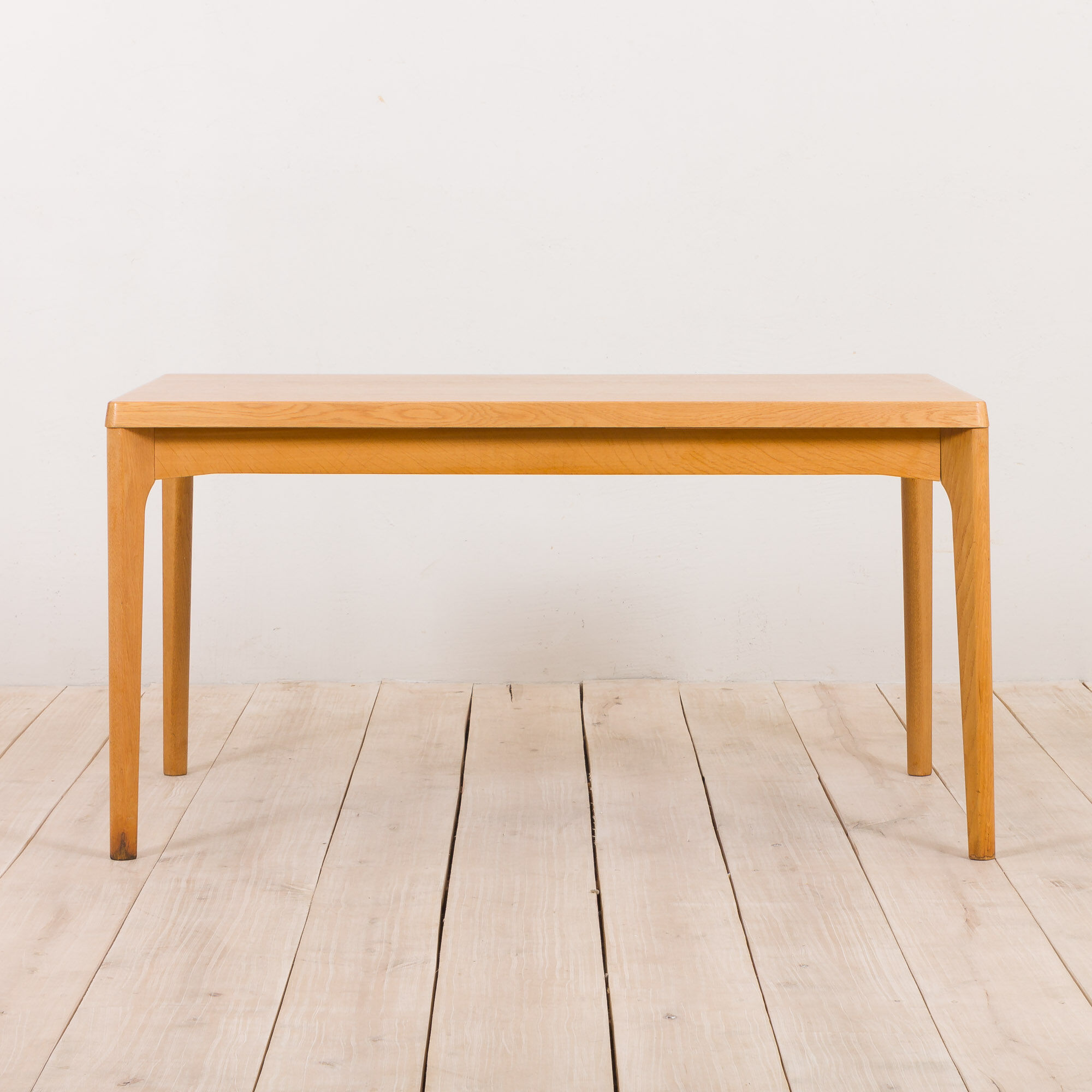 Henning Kjaernulf oak dinning extension table, rectangular, Vejle Mobelfabrik, Denmark 1960s