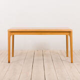 Henning Kjaernulf oak dinning extension table, rectangular, Vejle Mobelfabrik, Denmark 1960s