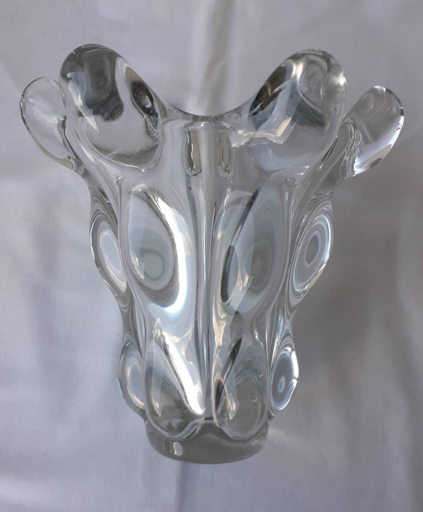 Vase en cristal de Vannes