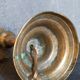 Old solid brass lamp base