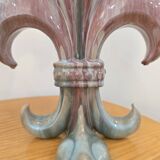 Pair of glazed ceramic vases