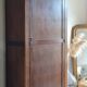 Antique Parisian wardrobe with one door.