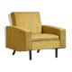 Fauteuil 1950 Jaune moutarde