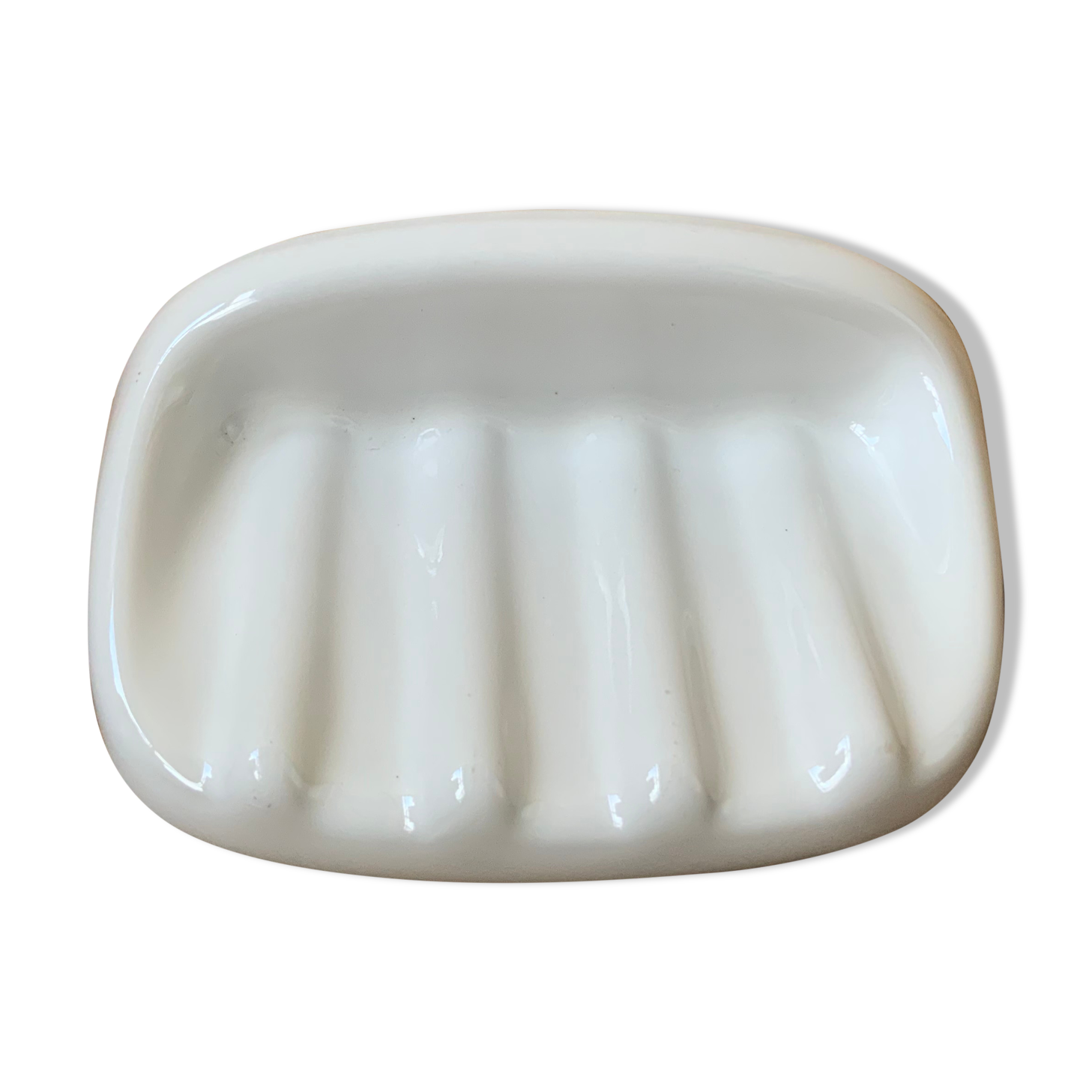 Porcelain soap holder