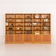 Scandinavian mid-century extra large oak bookcase by Nordiska Kompaniet, Sweden, 1964