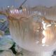 Vintage living room lamp with a granny chic atmosphere