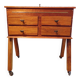 Vintage console table with 4 drawers