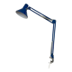 Vintage, architect lamp, articulated lamp, Twist brand, Model T1, 1970s, blue, décor